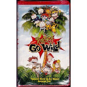 Rugrats Go Wild VHS Sealed Nickelodeon Wild Thornberrys 2003